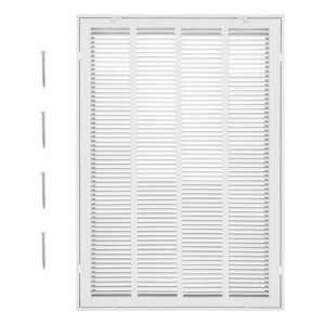 Return Air Filter Grille Fits W20 x H30 In Duct Opening Vent Cover Filter Grill