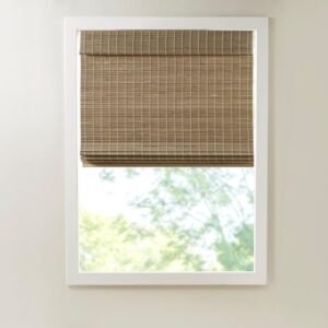 Bamboo Light Filtering Roman Shade