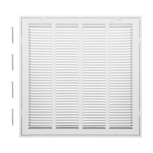 Air Filter Grille Fits W20 x H20 In Duct Opening Vent Cover Filter Grill